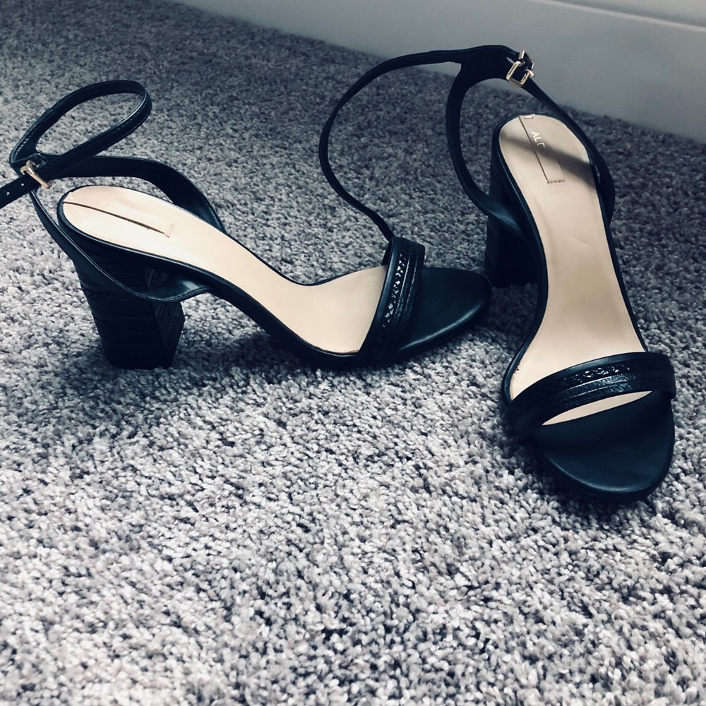 Aldo strap heels